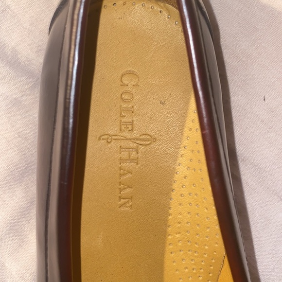 Cole Haan Mens burgundy loafers size 8.5 - Picture 10 of 16